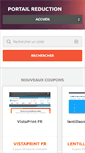 Mobile Screenshot of portail-reduction.com